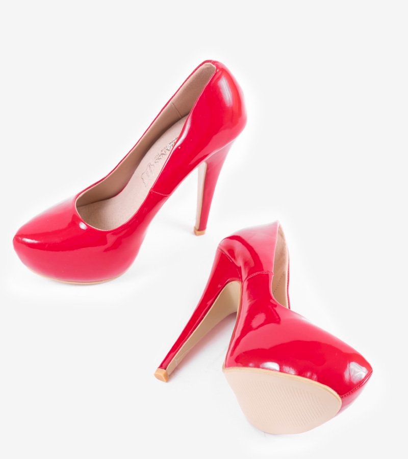 Купить Красные туфли на высоком каблуке, классические туфли 0113-5 38: отзывы, фото, характеристики в интерне-магазине Aredi.ru