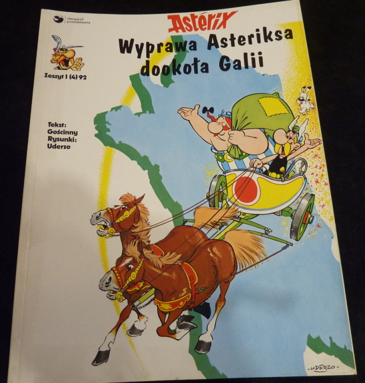 Asterix - Wyprawa Asterixa dookoła Galii 1 wyd. !!