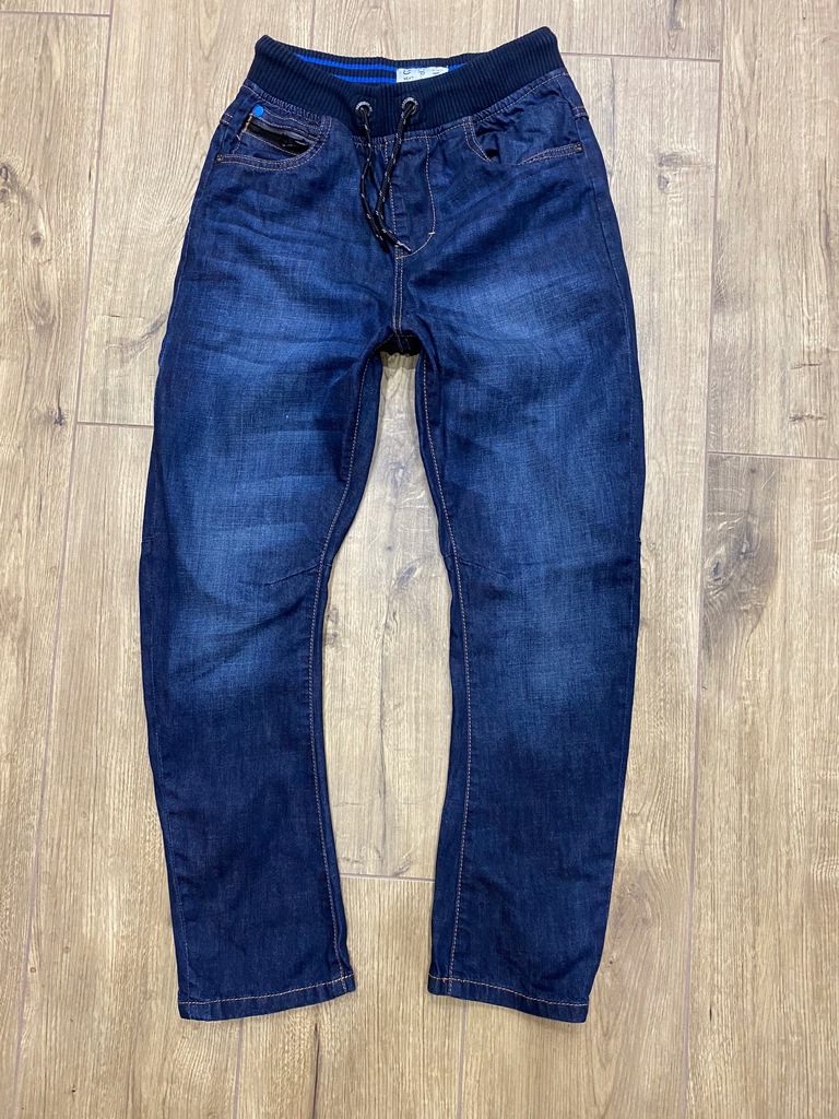 NEXT wygodne jeansy 146-152 cm BDB na gumie