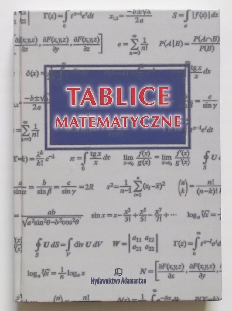 Tablice matematyczne Praca zbiorowa