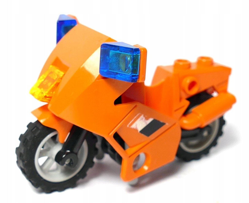 LEGO MOTOR POMARAŃCZOWY ŚCIGACZ
