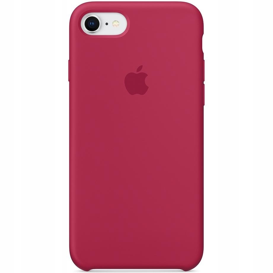 Oryginalne Etui Silicone Case iPhone 8/7 -Rose Red