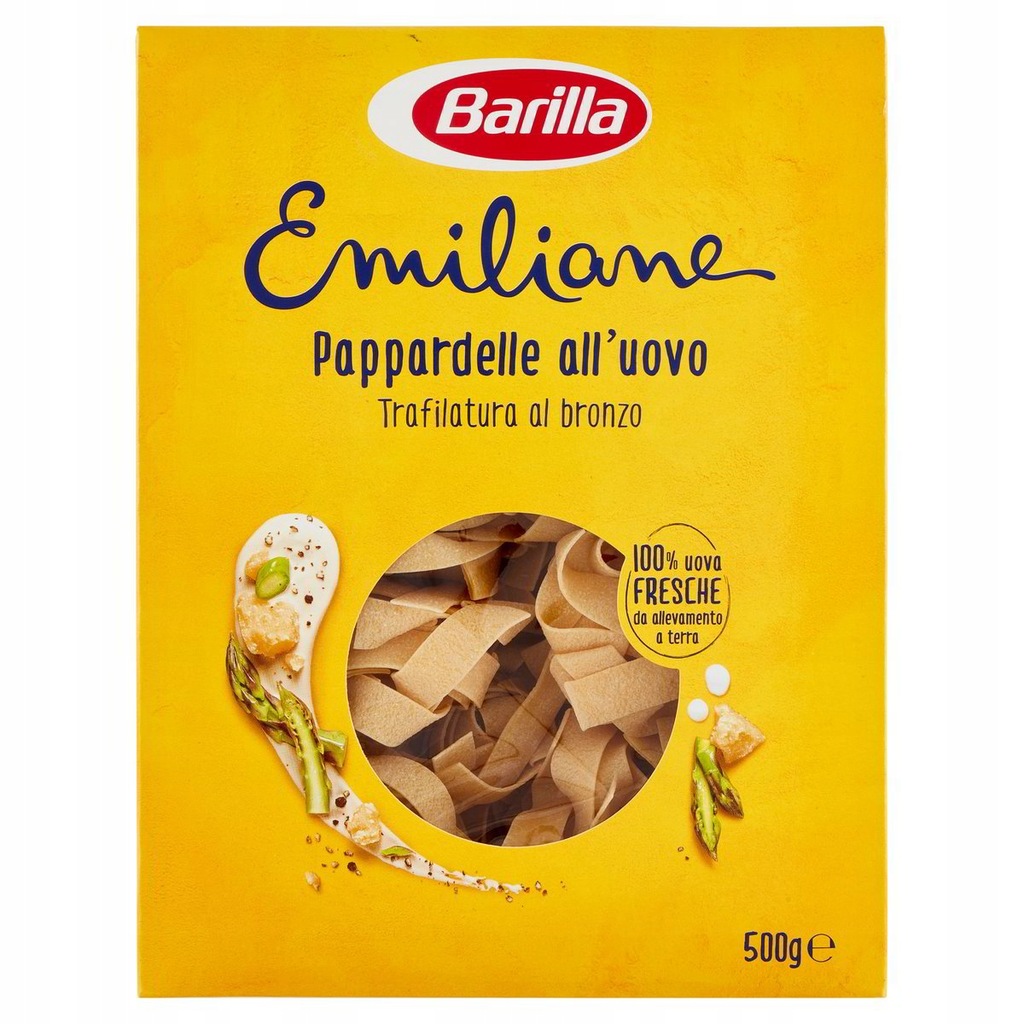 Barilla makaron jajeczny Pappardelle Emiliane 500g, włoski