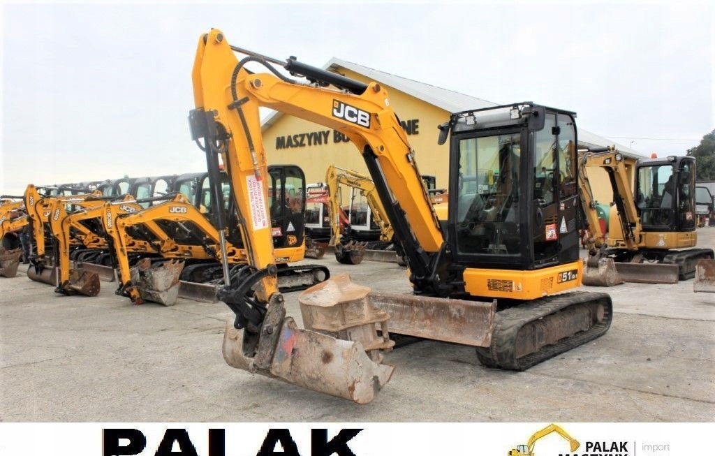 JCB Mini koparka JCB 51R-1, 2016 rok