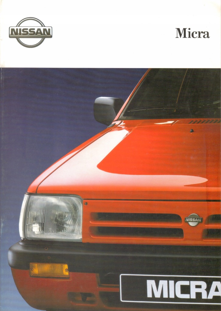 Prospekt Nissan Micra 1991 7715291323 Oficjalne Archiwum Allegro