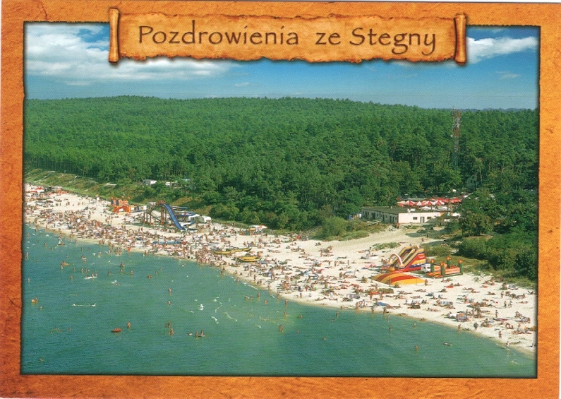 STEGNA - MIERZEJA + PLAŻA - WIDOK - 2015R
