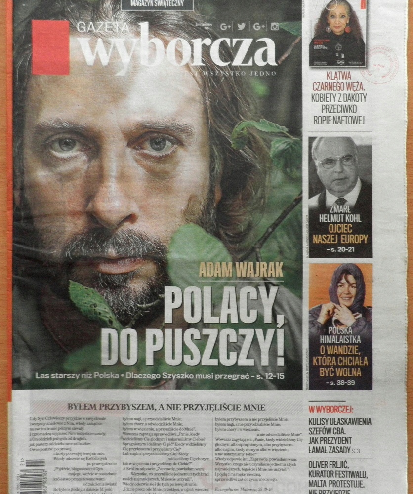 Gazeta Wyborcza 2017 - Wanda Rutkiewicz, A.Wajrak