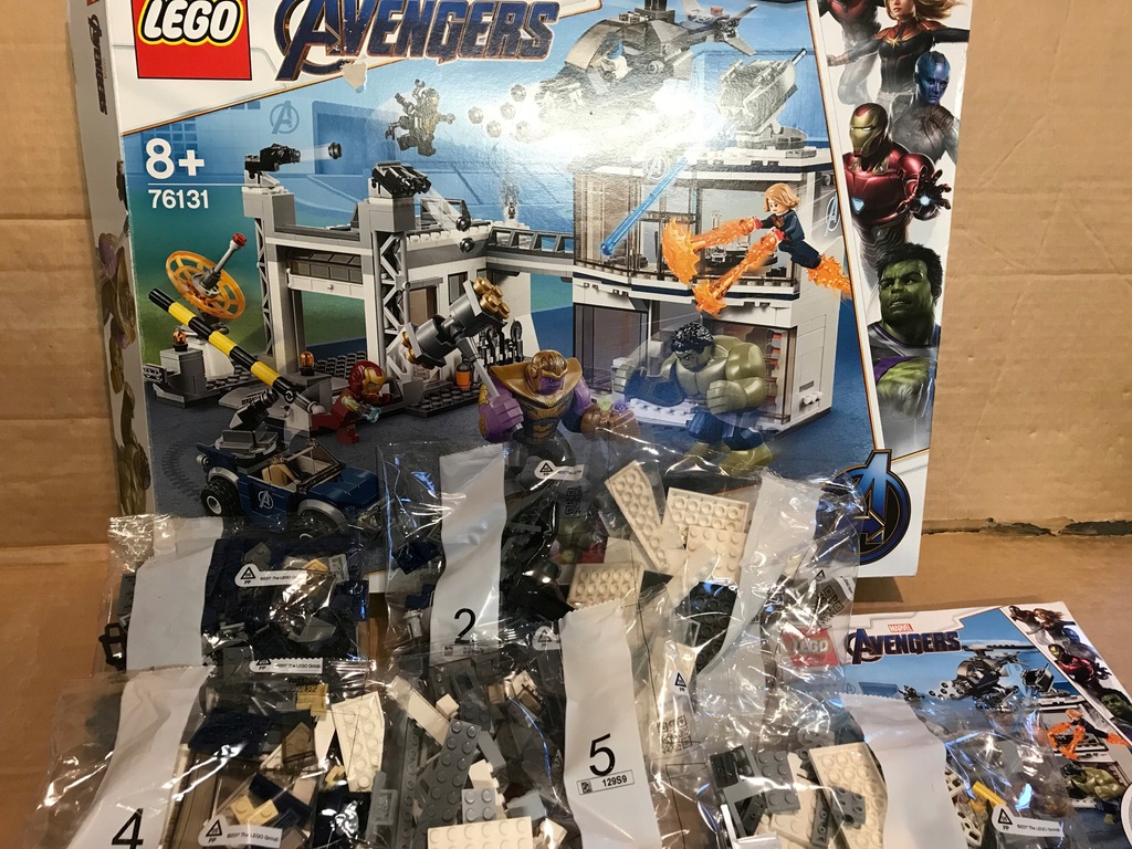 LEGO 76131 SUPER HEROES BITWA KWATERA AVENGERSÓW