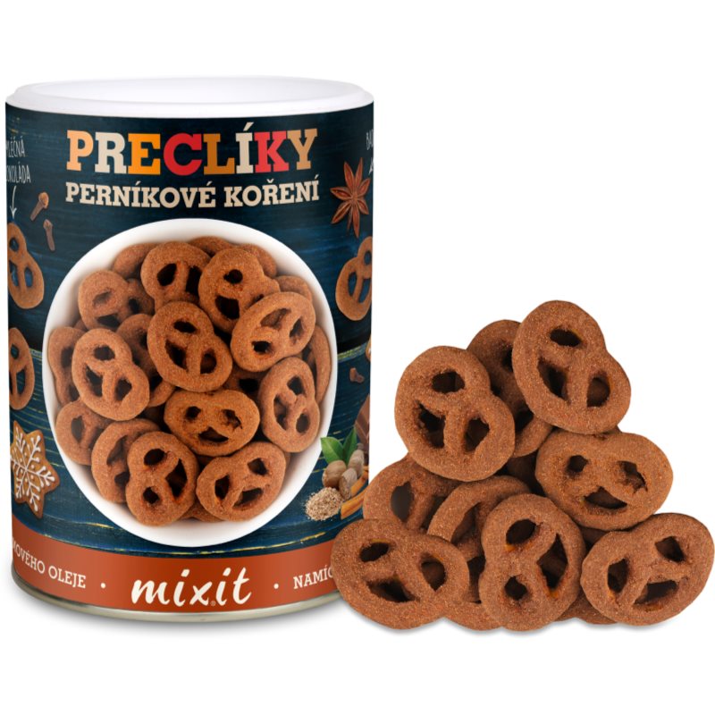 MIXIT Pretzels Gingerbread Spices precle w czekoladzie 250 g