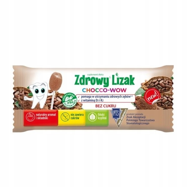 ZDROWY LIZAK MNIAM-MNIAM 6G BEZ CUKRU CHOCCOWOW