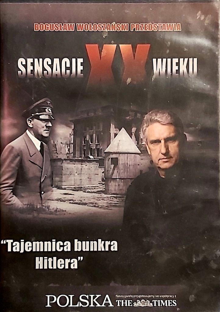 Film Sensacje XX wieku. Tajemnica bunkra Hitlera płyta VCD