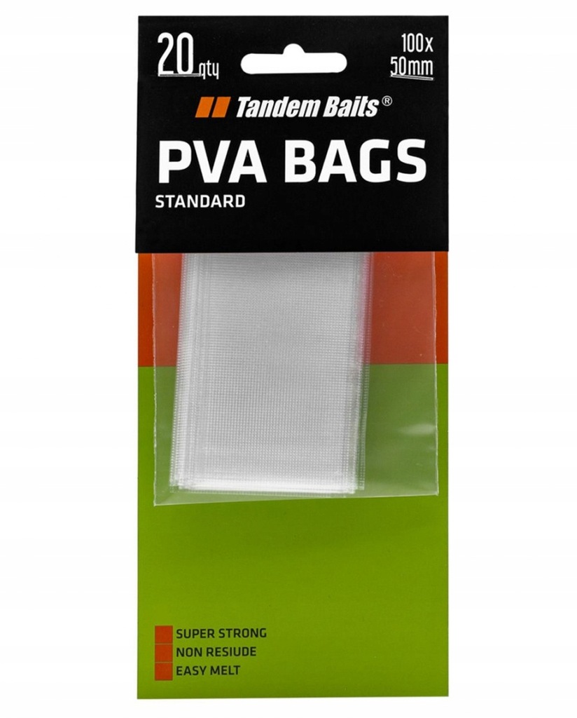 Tandem Baits PVA Worki 100x50mm 20szt