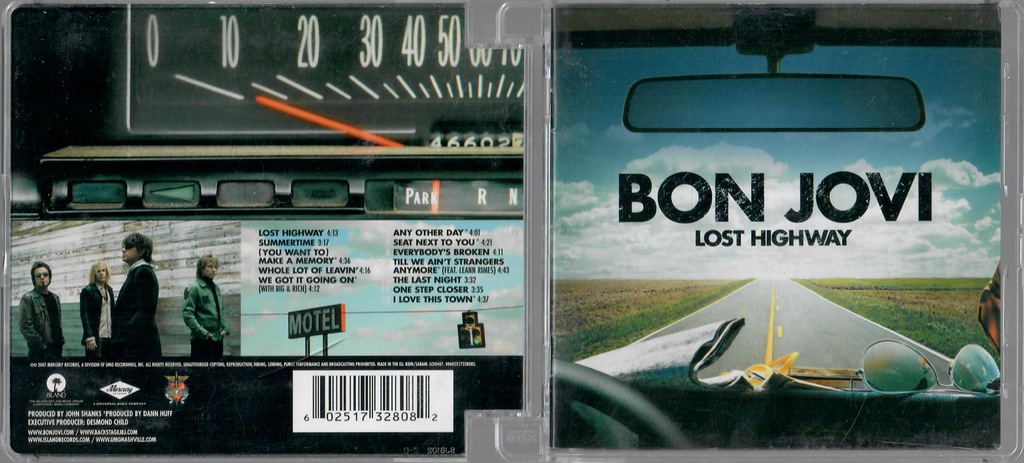 Bon Jovi - Lost Highway CD Album