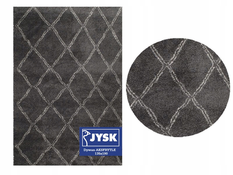 DYWAN MIĘKKI - JYSK AKSFRYTLE 135x190 CM