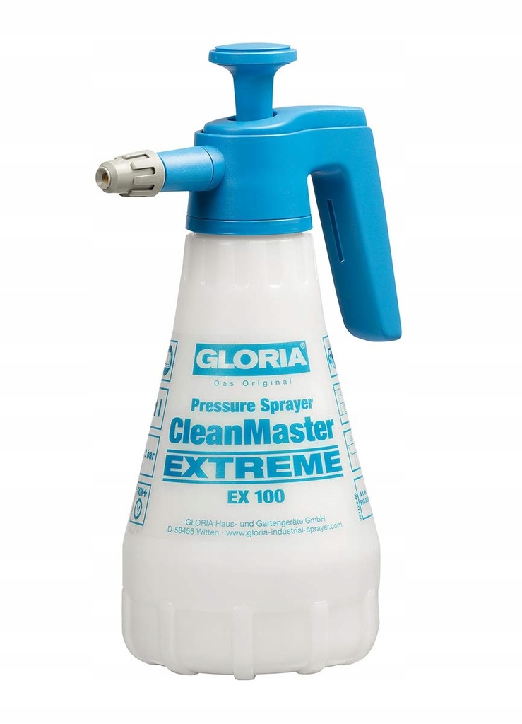 Gloria CleanMaster Extreme Ex 100, Opryskiwacz