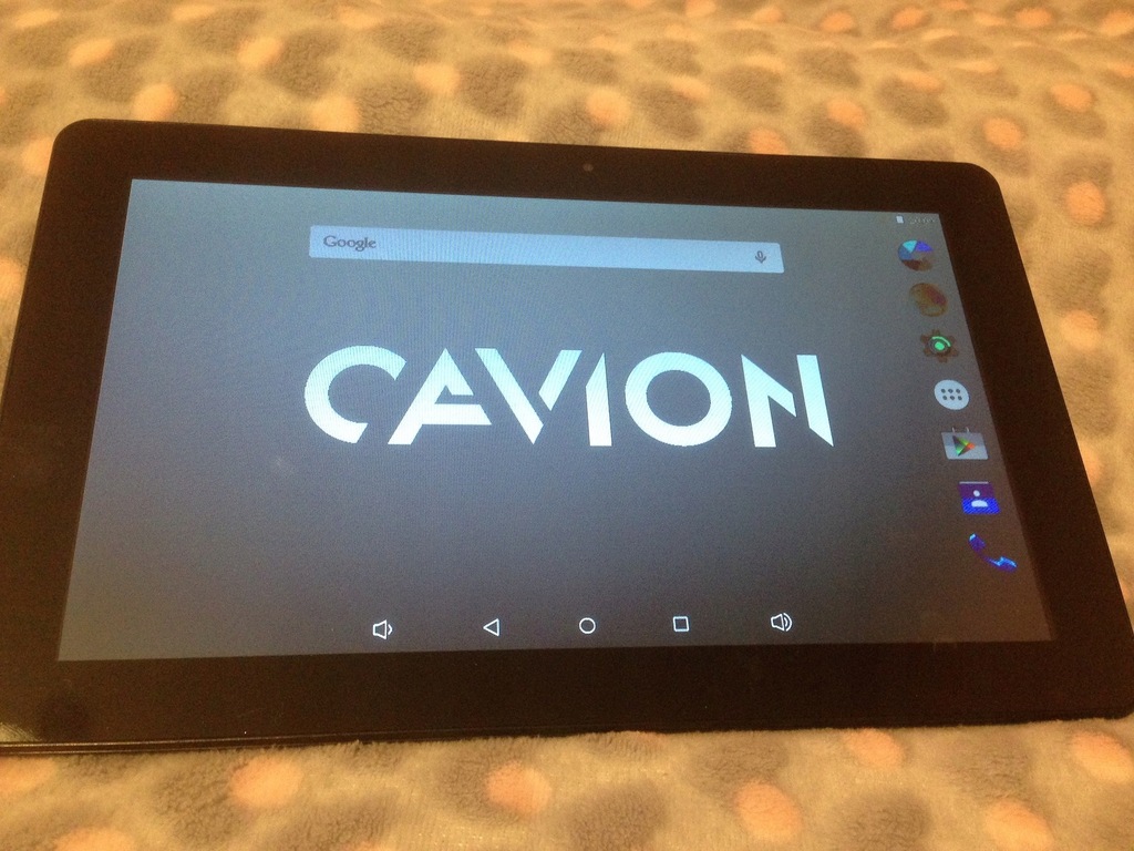 Tablet multimedialny Cavion Base 10 3GR Quad black