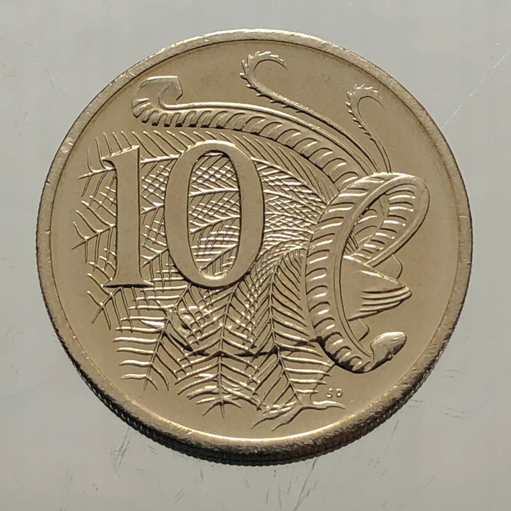 64749. Australia, 10 centów, 2002r.