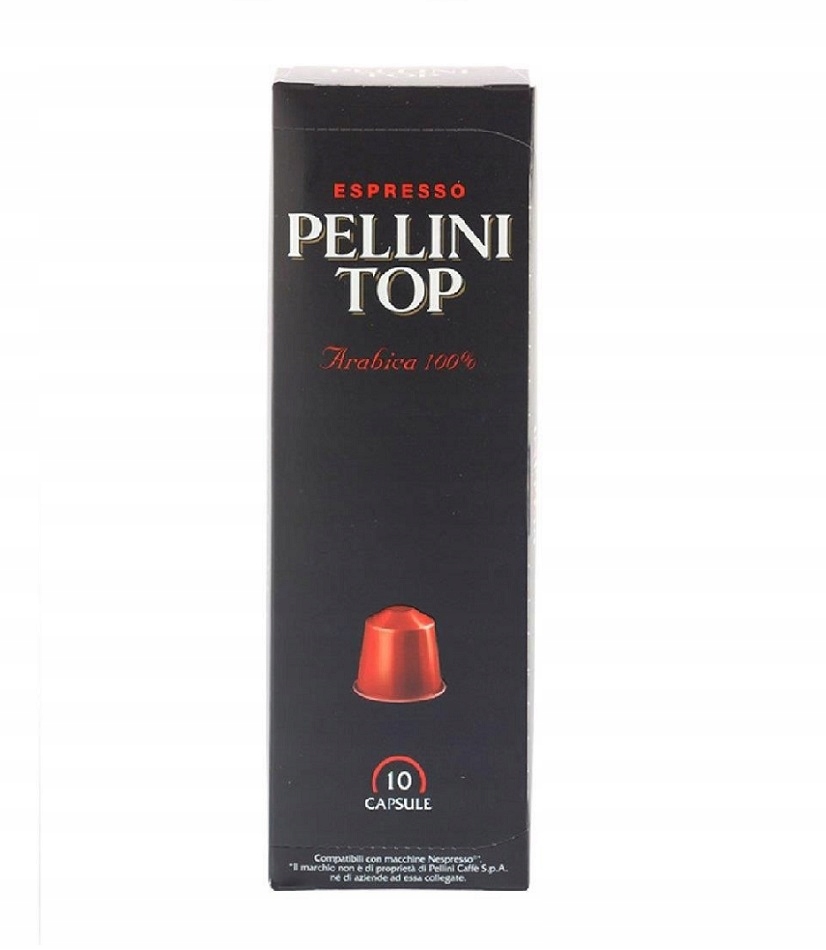 Pellini Top 100% Arabika Kapsułki Nespresso 10 kap