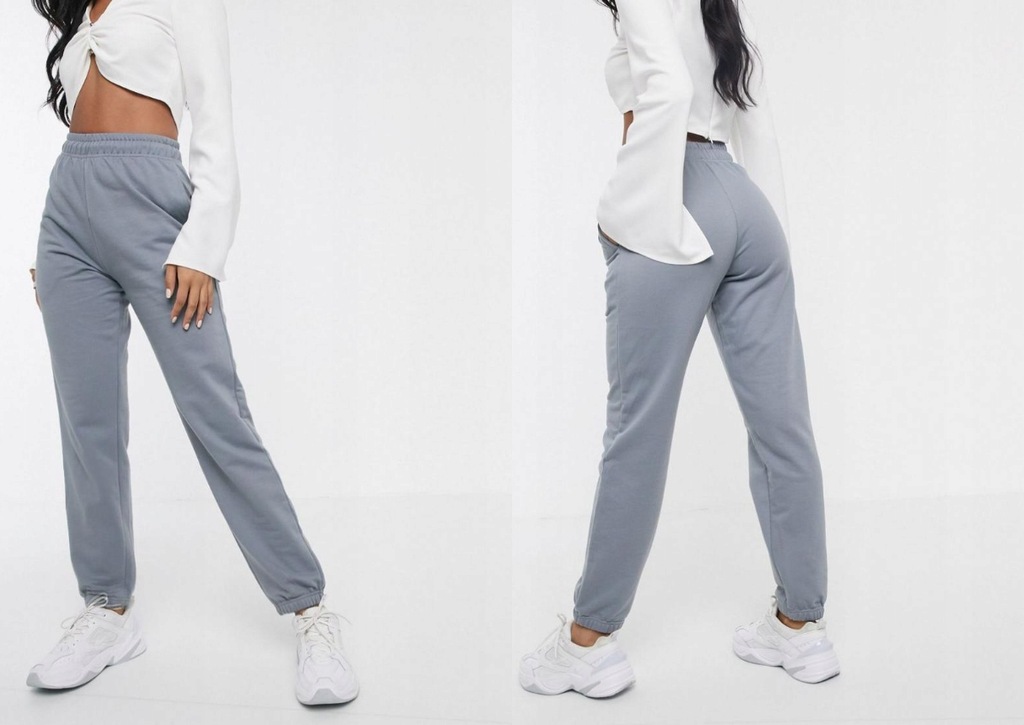 PRETTYLITTLETHING SPODNIE DRESOWE JOGGER XXS