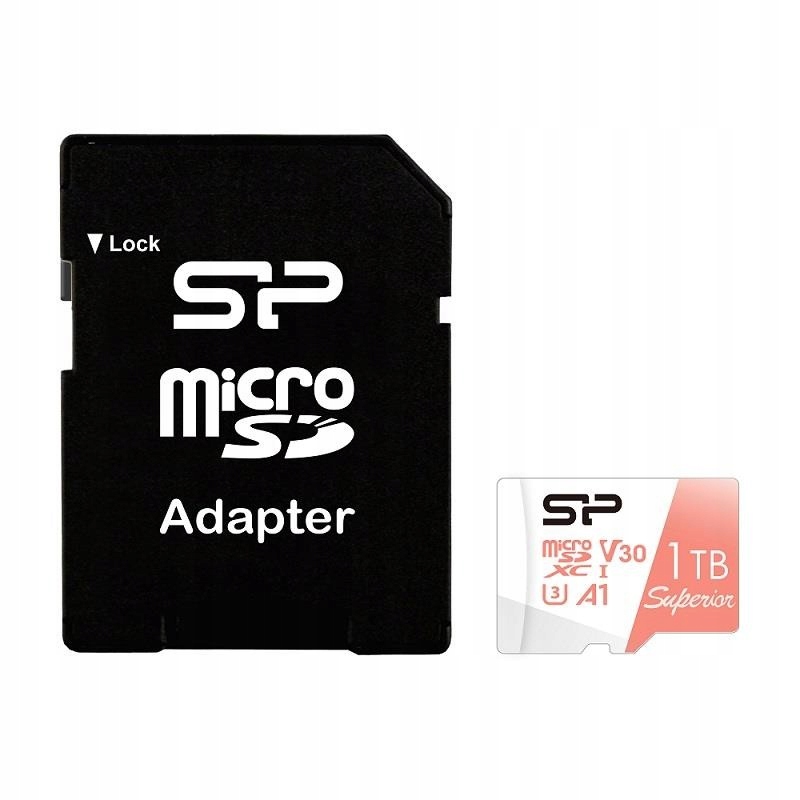 Karta pamięci Silicon Power microSDXC Superior 1TB V30 UHS-1 U3 A1