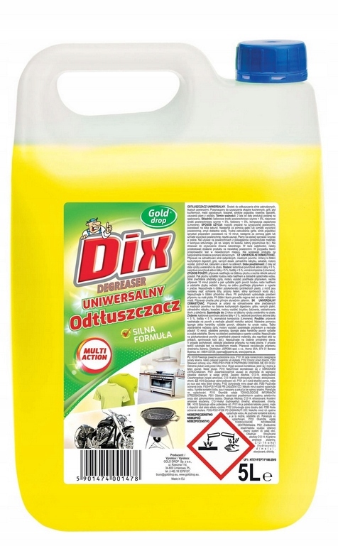 Dix Degreser 5000ml ODTŁUSZCZACZ Uniwersalny!