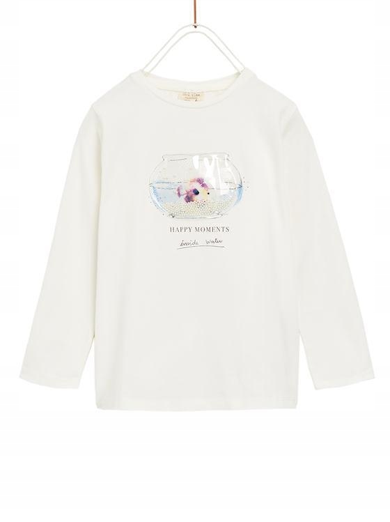 P8S010 ZARA KIDS__MD6 BLUZKA WSTAWKI__116 CM