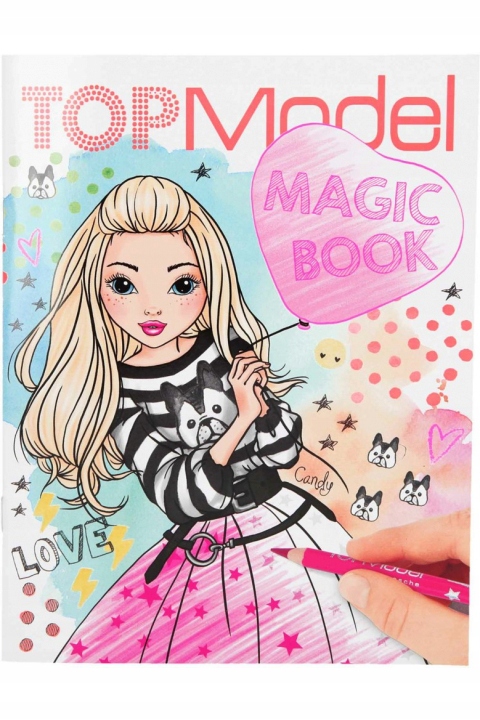 Kolorowanka Top Model. Magic Book