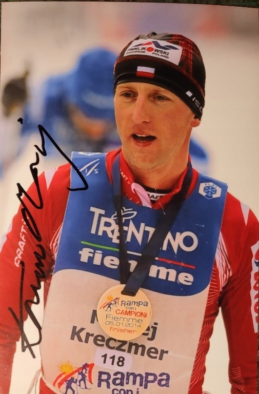 MACIEJ KRECZMER! Zdjęcie z autografem!