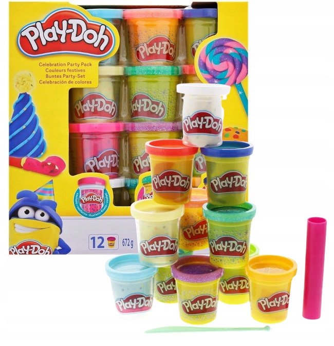CIASTOLINA PLAY DOH MASA PLASTYCZNA ZESTAW 14 el.