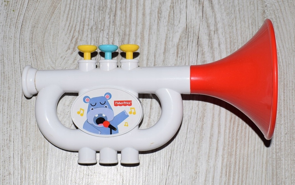 FISHER PRICE Trąbka z USA