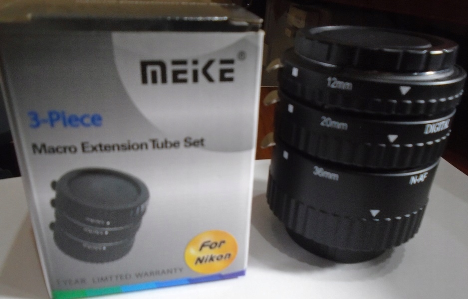Pierścienie pośrednie makro Meike do Nikon