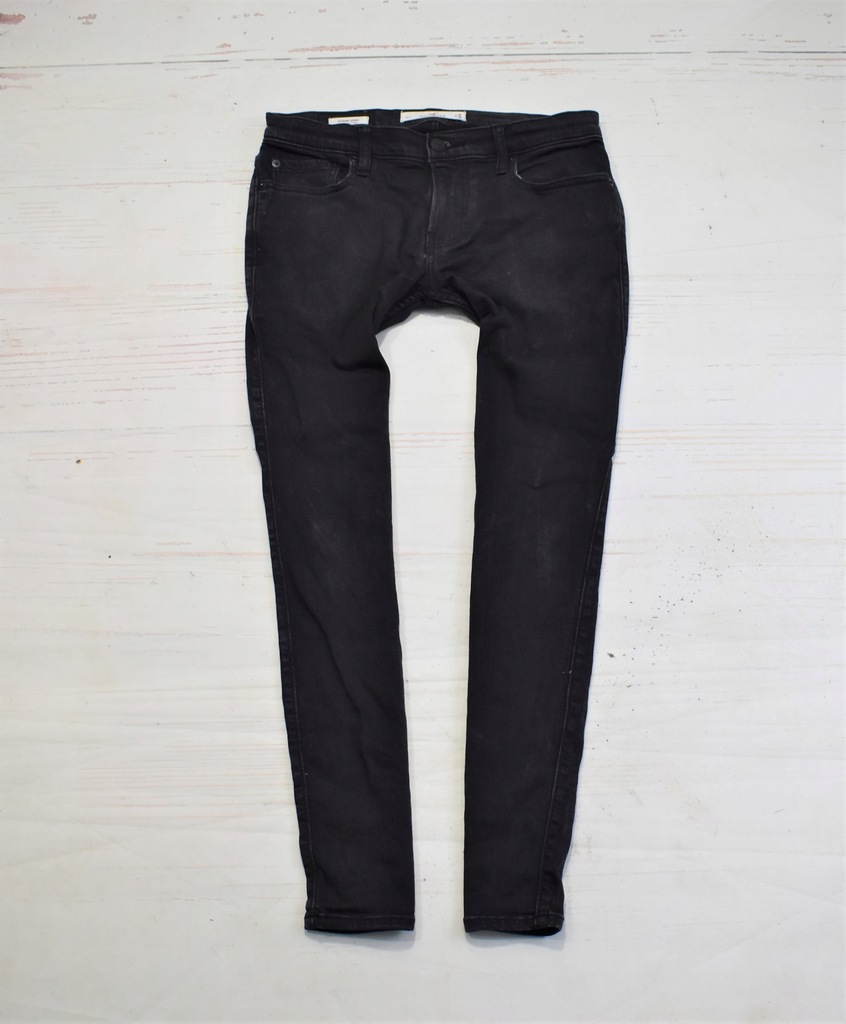 Hollister Extreme skinny jeansy elastan 31/30