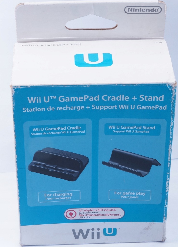 Wii U gamepad stacja dokująca + podstawka WiiU