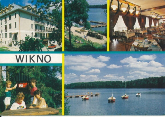Pocztówka Wikno - 011532