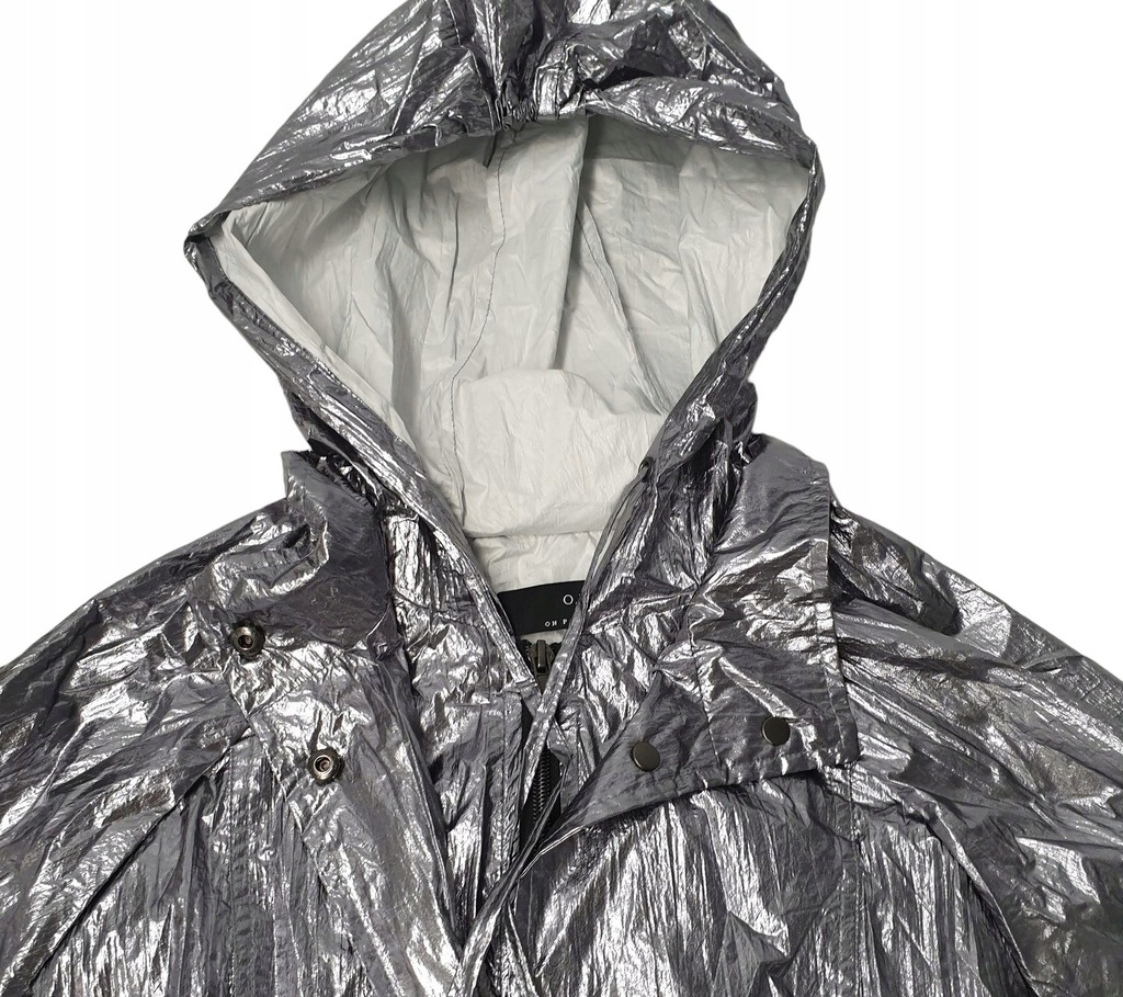Kurtka damska O.P.D.V. S srebrna wiatrówka