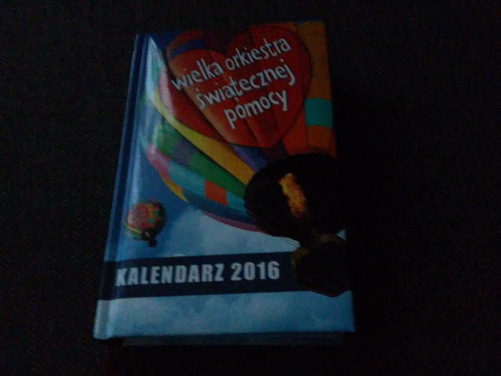 Kalendarz książkowy WOŚP 2016