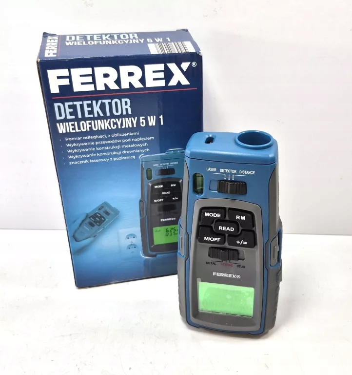 FERREX DETEKTOR WIELOFUNKCYJNY 5W1