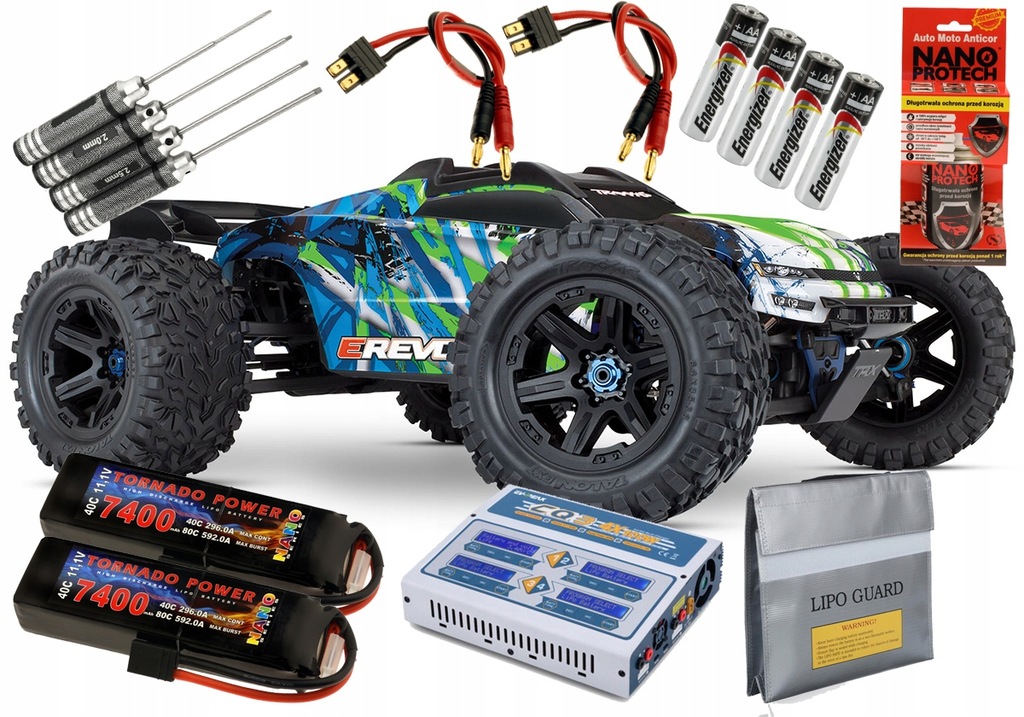 Traxxas E Revo Brushless 2 0 86086 4 4wd Tsm Rtr 8502469708 Oficjalne Archiwum Allegro