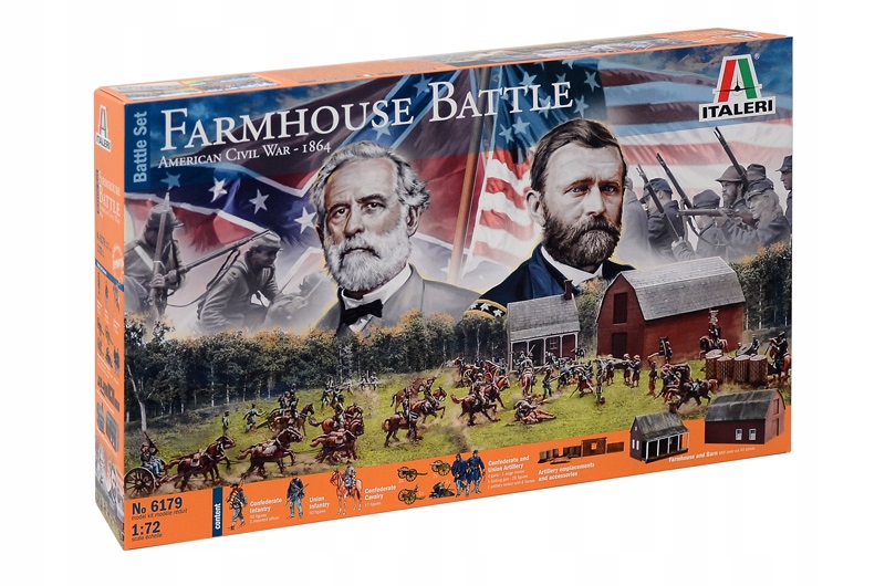 Farmhouse Battle 1864 Wojna Secesyjna Italeri 6179
