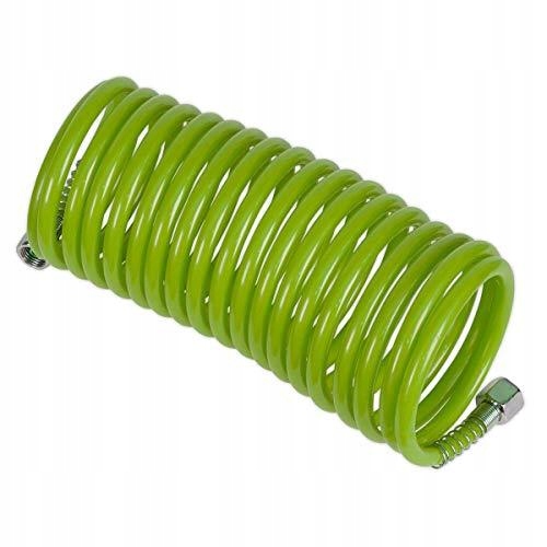 Sealey SA335G Zielona 5m x 5mm PE Spiralny wąż
