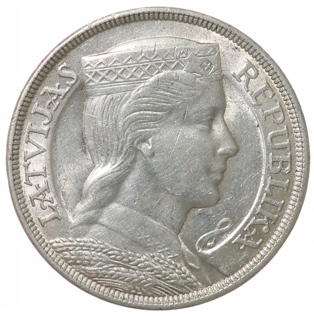 5 Łatów - Łotwa - 1929 rok