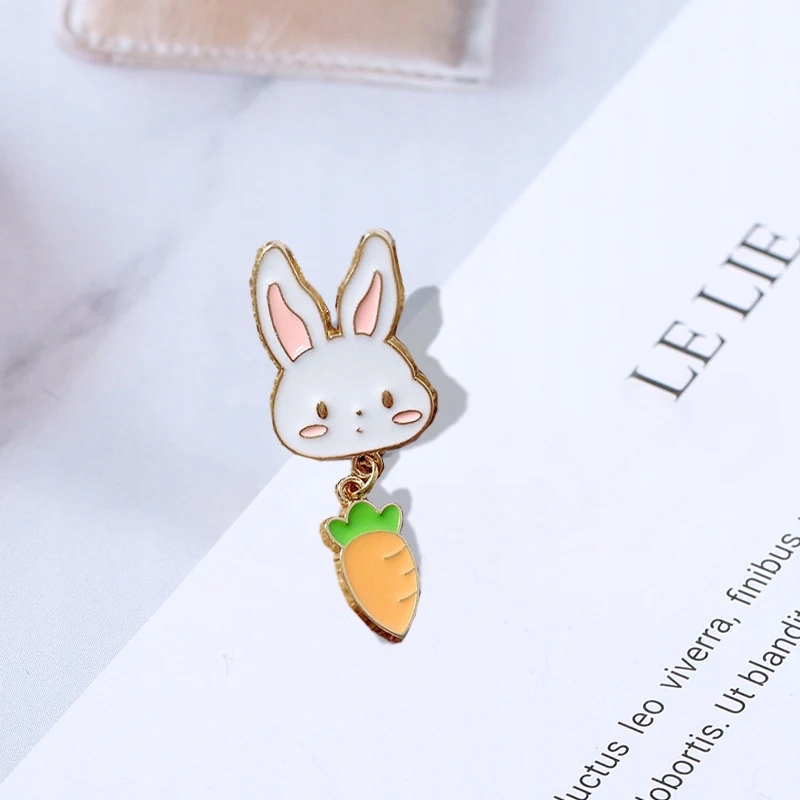 New Fashion Creative Cat Fishing Design Metal Enamel Brooch Cartoon Cute