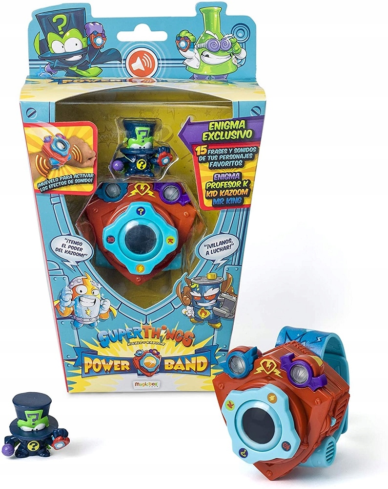 SUPERTHINGS 6 ZEGAREK POWER BAND ENIGMA SUPERTHINGS