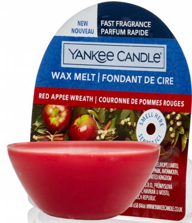 YANKEE CANDLE wosk zapachowy RED APPLE WREATH 22g