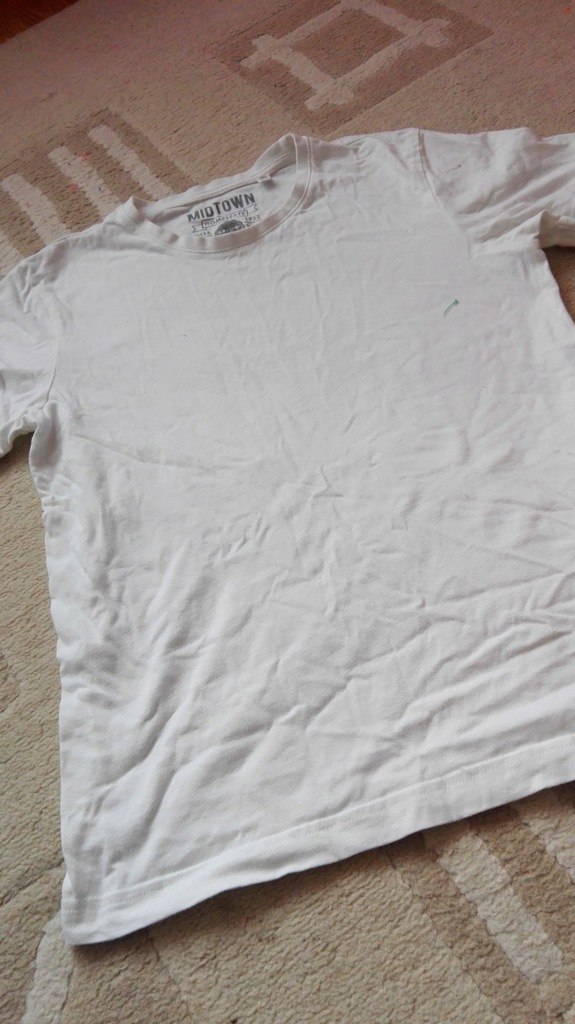 C&A T-SHIRT 158/164 gładka bawełna WF