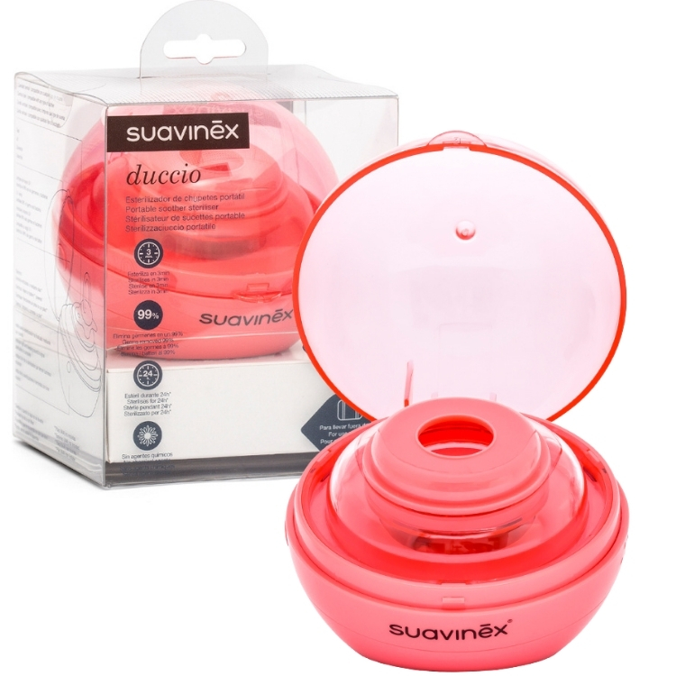 SUAVINEX STERYLIZATOR UV ELEKTRYCZNY USB DO SMOCZKÓW