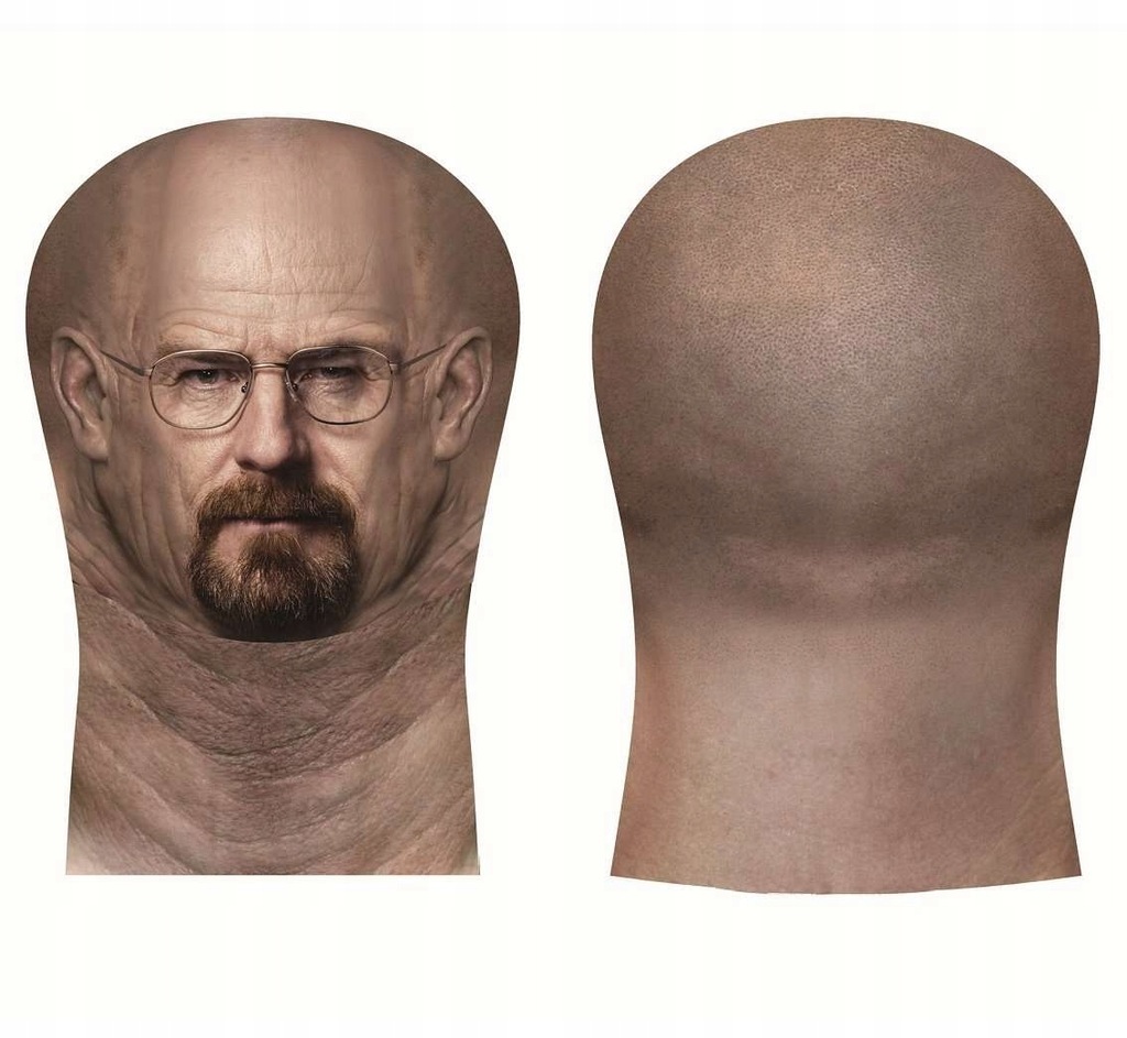 Maska "Twoja druga twarz" Walter White