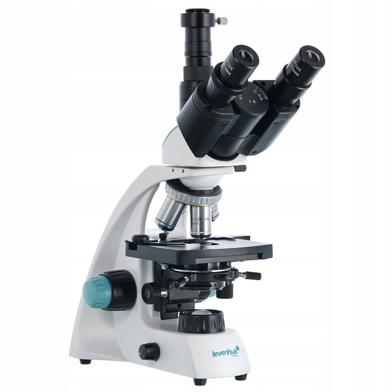 Trójokularowy mikroskop Levenhuk 400T