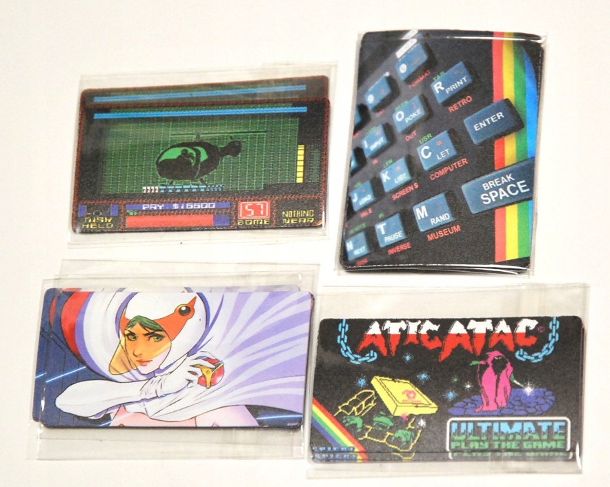 magnesy ZX SPECTRUM Saboteur ATICATAC Załoga G JUN