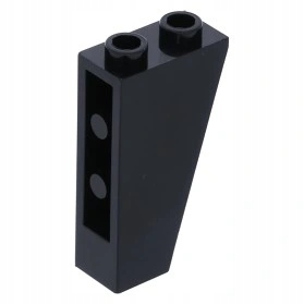 LEGO SKOS 75 2 x 1 x 3 odwrócony 2449 Czarny / Black NOWY